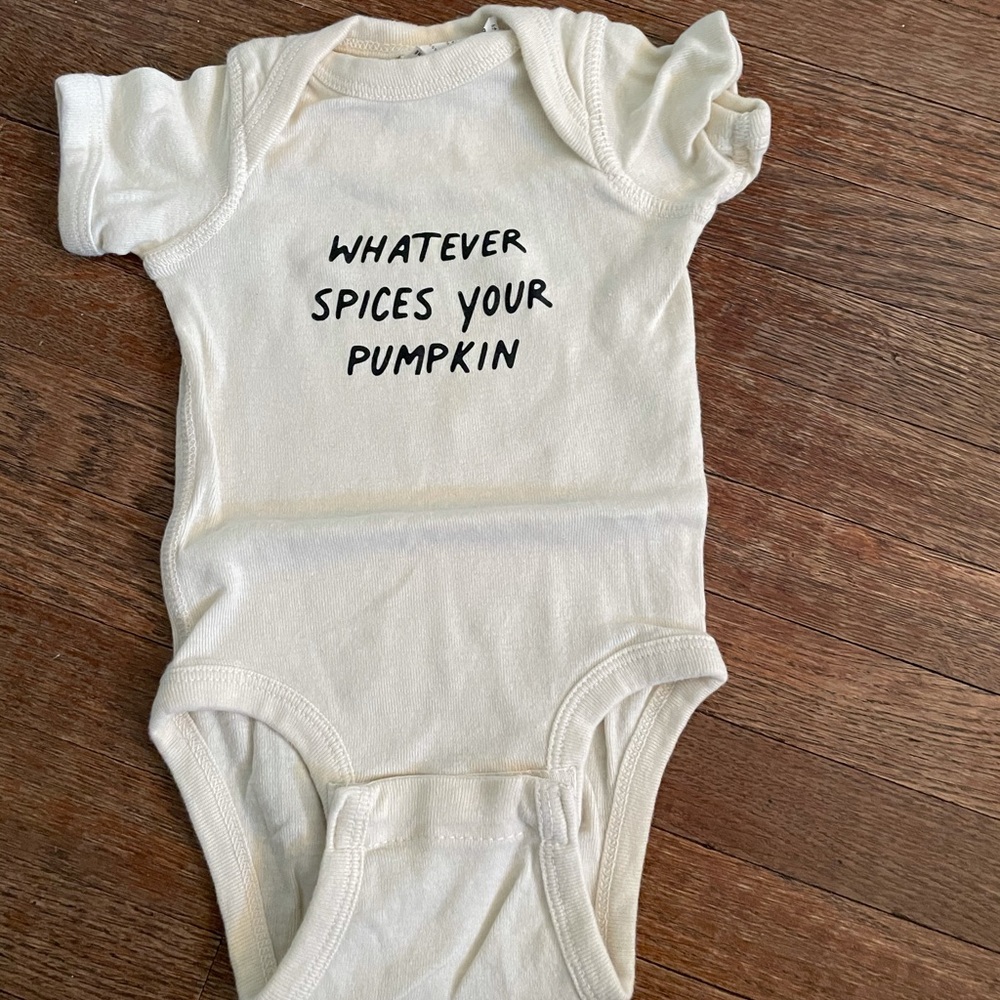 Whatever Spices Your Pumpkin Onesie